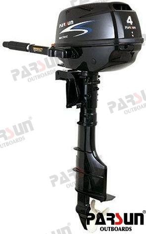 Motor Parsun 4T 4 Hp L (20") Negro