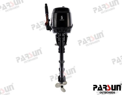 Motor Parsun 4T 5 Hp L (20") Negro