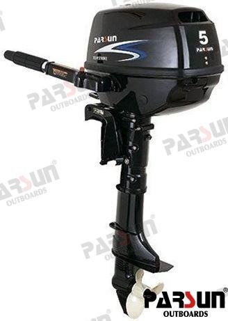 Motor Parsun 4T 5 Hp L (20") Negro